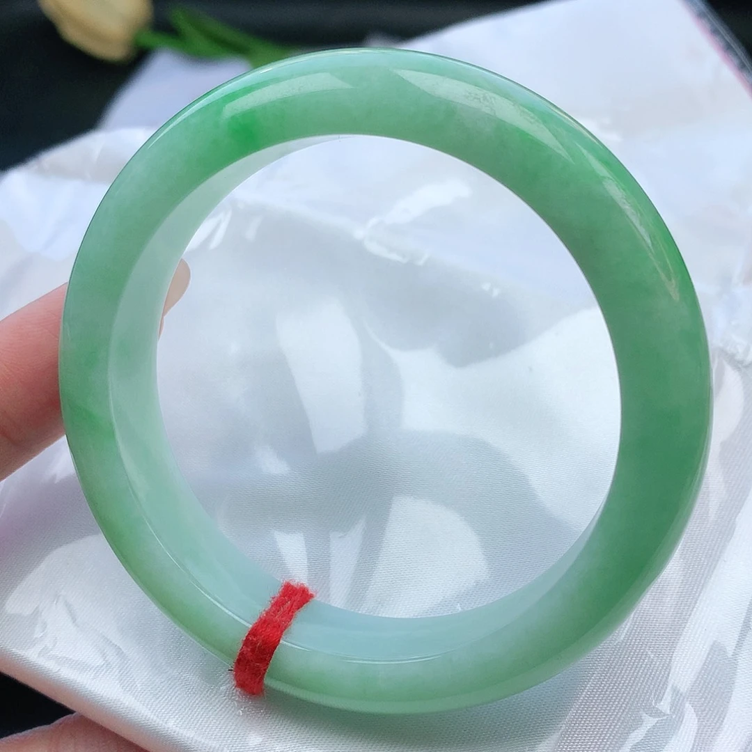 翡翠手镯未镶嵌57圈口882373