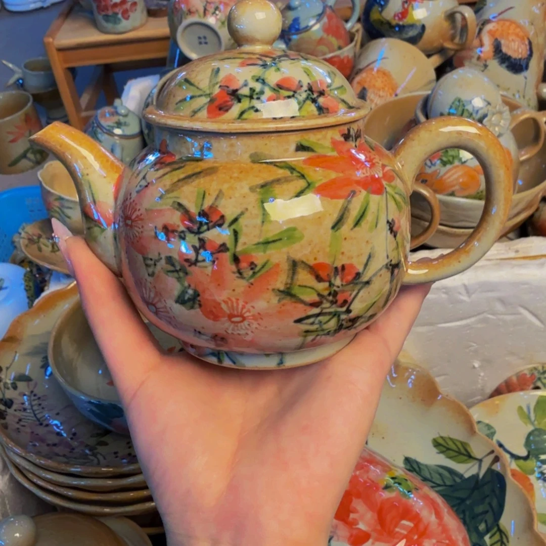 瓷片景德镇陶瓷手工手绘