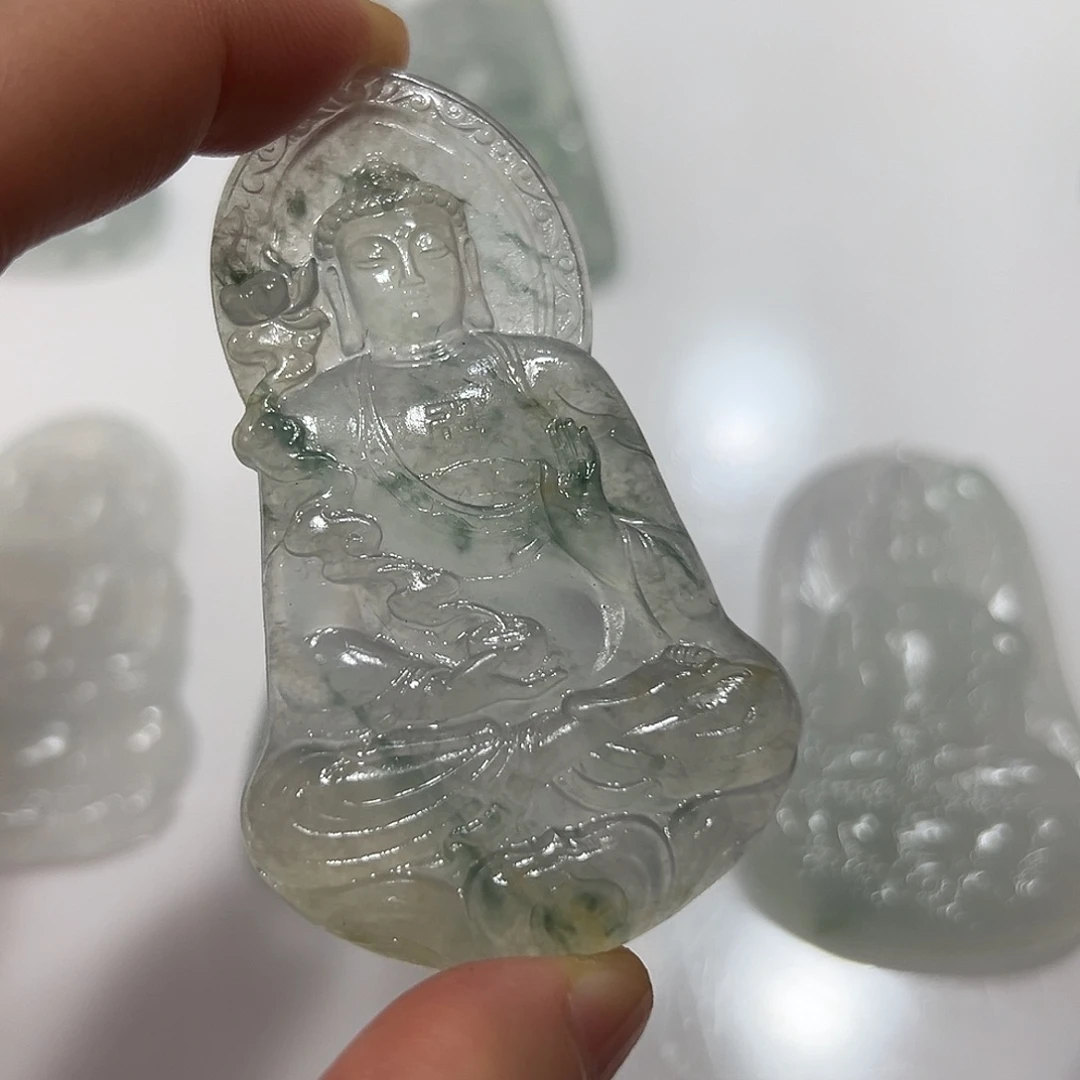定制翡翠未镶嵌挂件