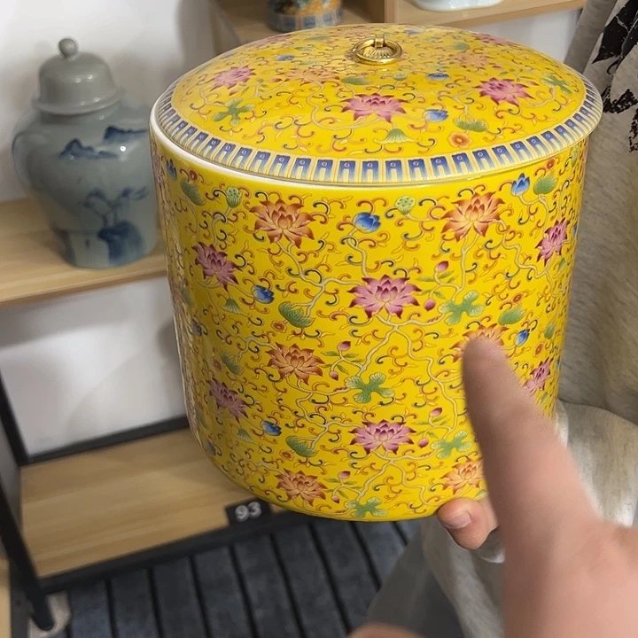 茶叶罐陶瓷家用储物罐瑕疵福利品介意勿拍