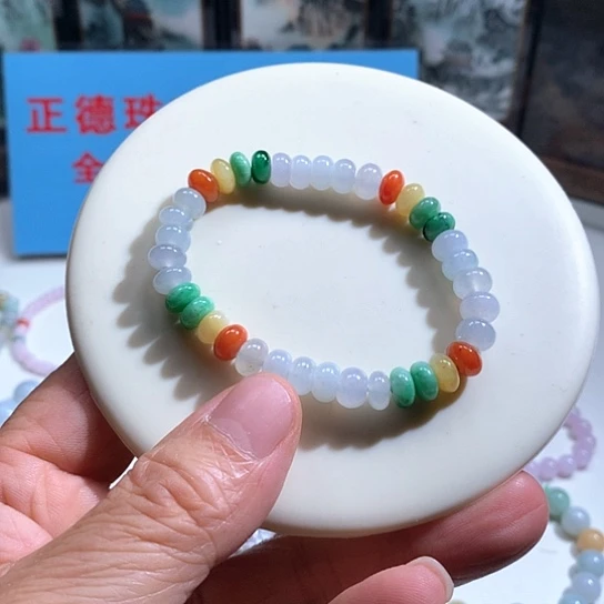 翡翠未镶嵌手串24