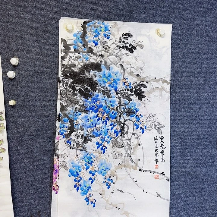 国画国画花鸟画作品