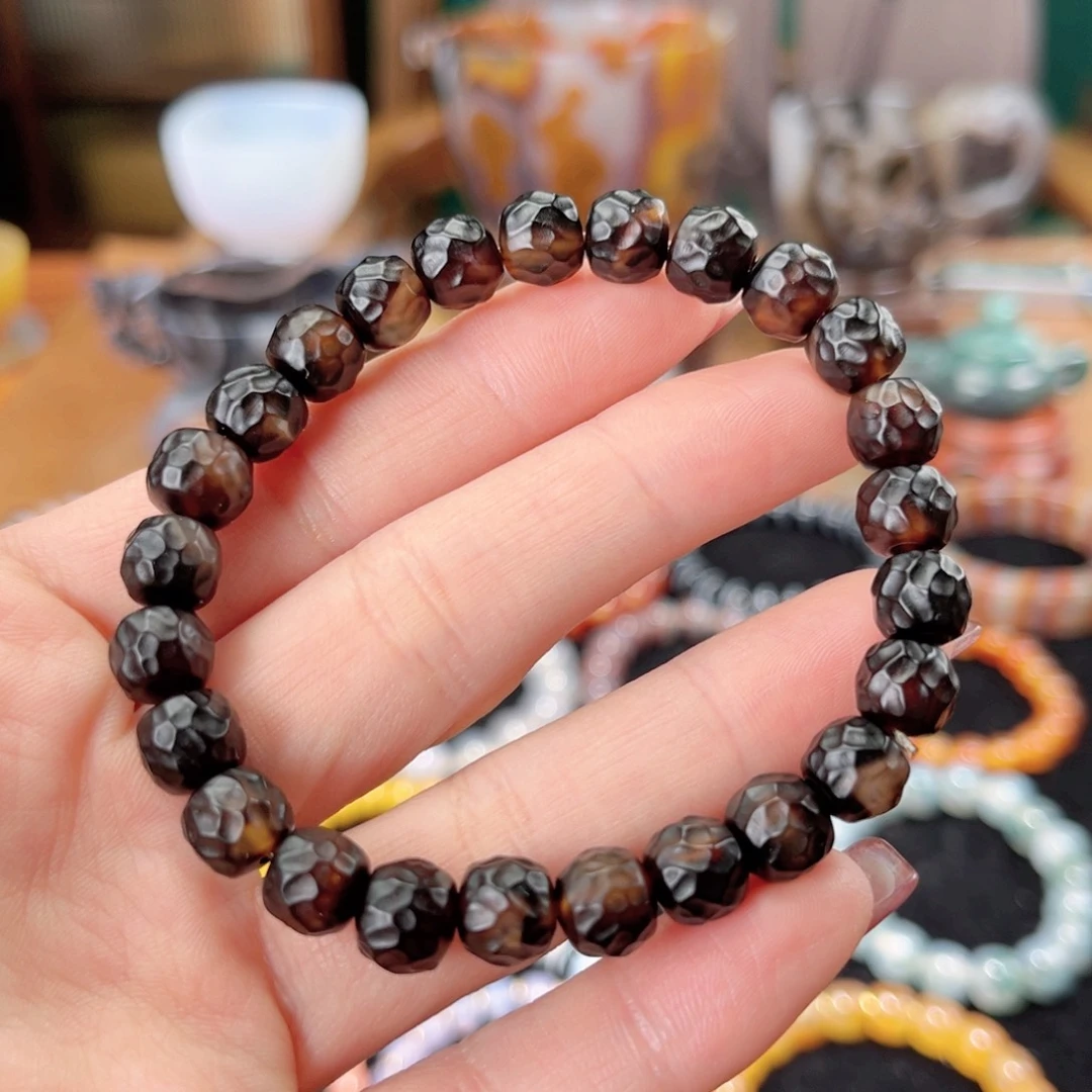 玛瑙/玉髓珠串未镶嵌