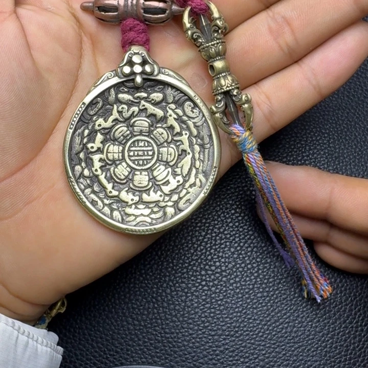 白***儿泥塑藏式风格九宫格..