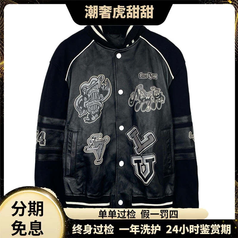 99新 LouisVuitton/路易威登 017244 23款绵羊毛棒球服 潮奢虎