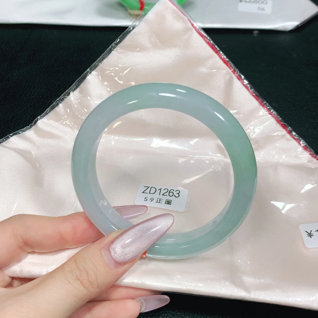 翡翠未镶嵌手镯ZD1263-04