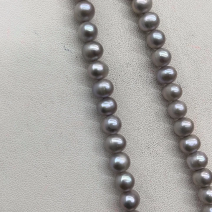 颈饰银S925镶嵌淡水珍珠99