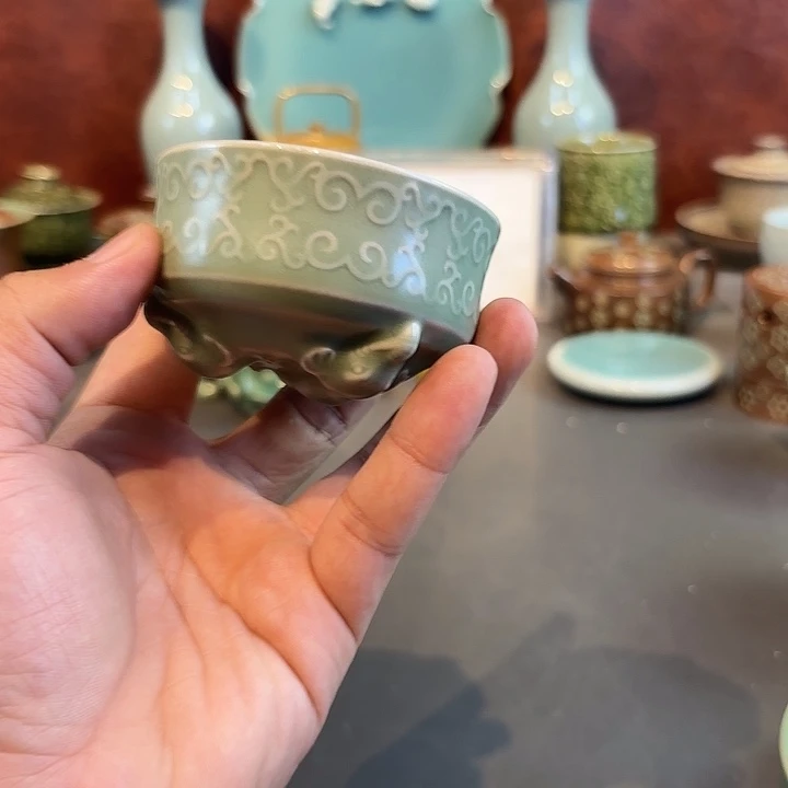 瓷片龙泉青瓷龙泉青瓷