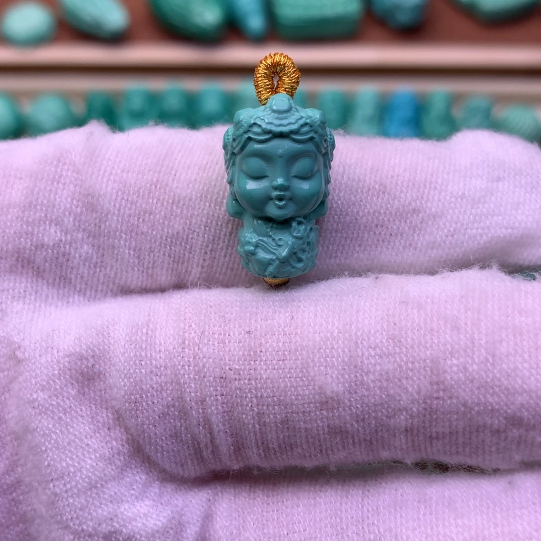 原生态散珠配珠度母卡11