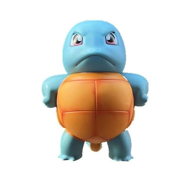 车载站姿傲娇杰尼龟创意汽车装饰车顶杰尼龟车尾公仔车外挂件