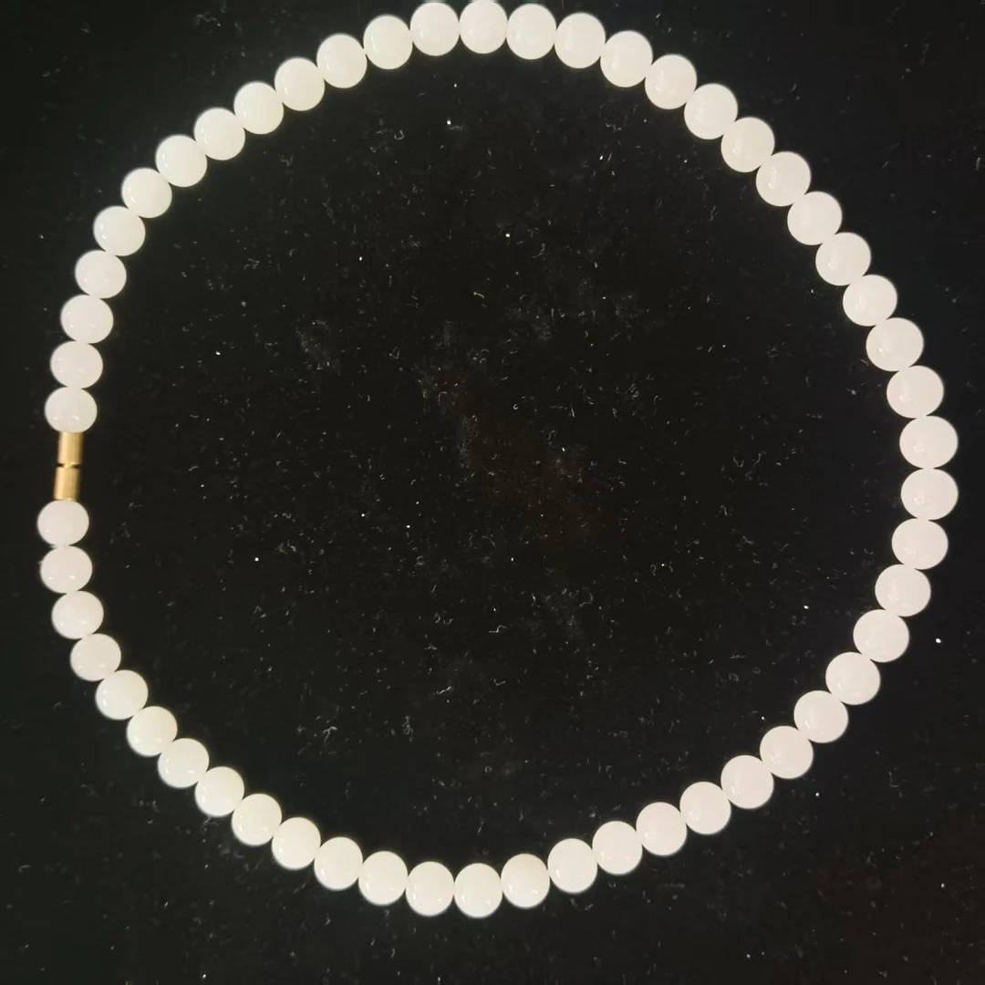 LOT8831黑山料项链8m