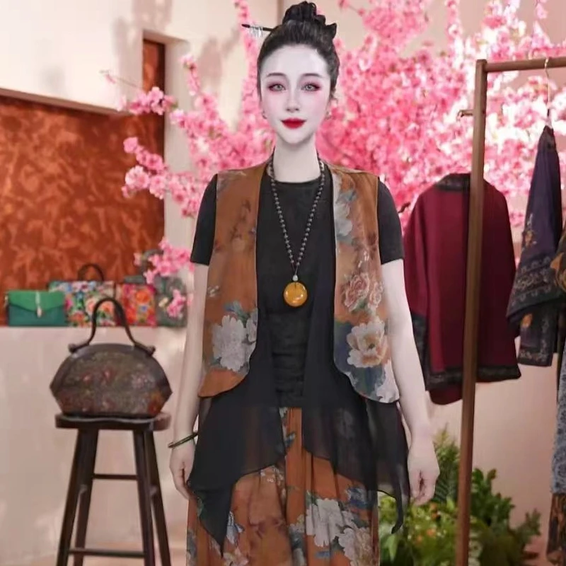 百搭时尚潮流休闲气质显瘦轻奢女款马甲1102