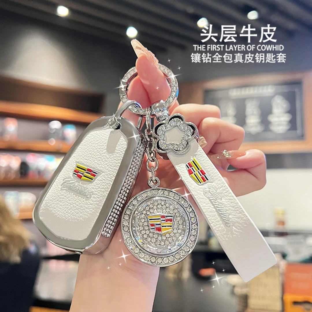 适用于凯迪拉克钥匙套CT5 XT5 CT6 CT4 XT4 XT6车XTS高级感ATLS女