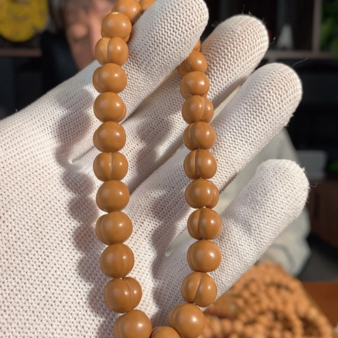 1***6猴头核桃手串10尺寸小屁桃全品无暇