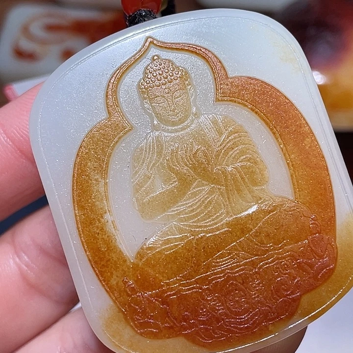 和田玉未镶嵌颈饰X7