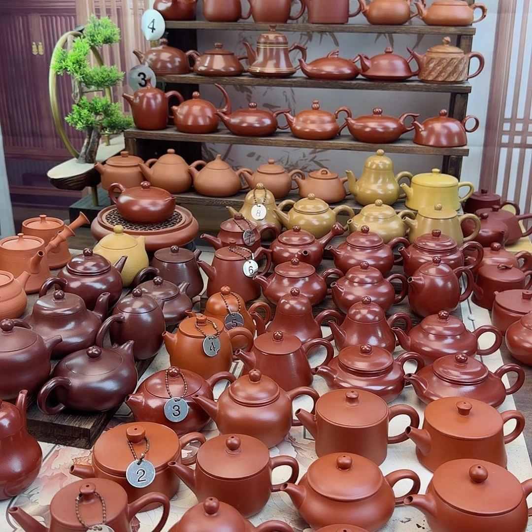 海***哥朱泥壶茶具套装家用茶具