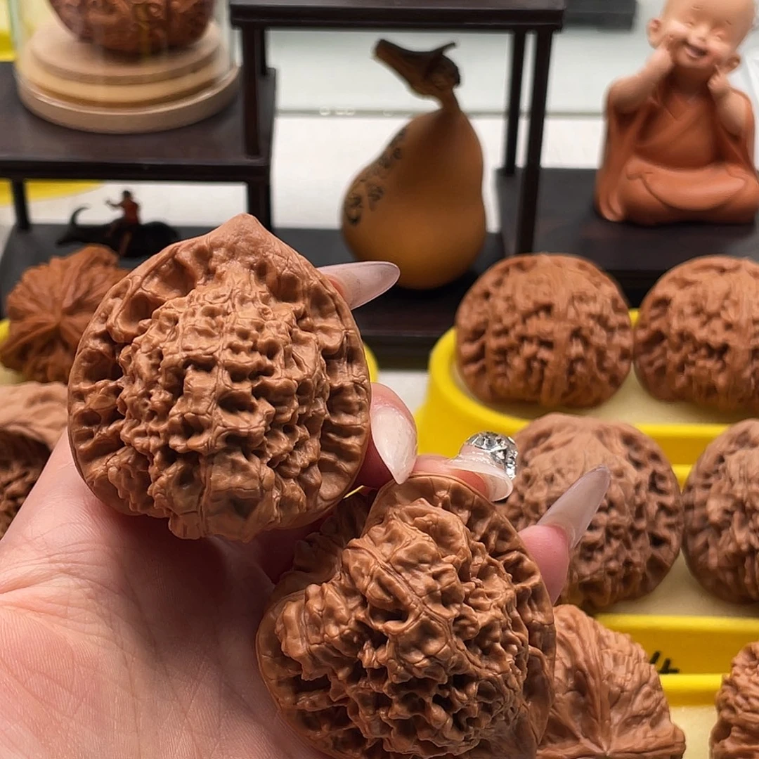 吊坠文玩核桃45全品官帽