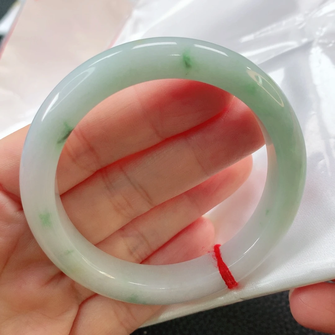 银S925镶嵌摆件翡翠55正