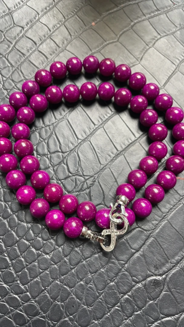 940号10mm紫色妈妈链