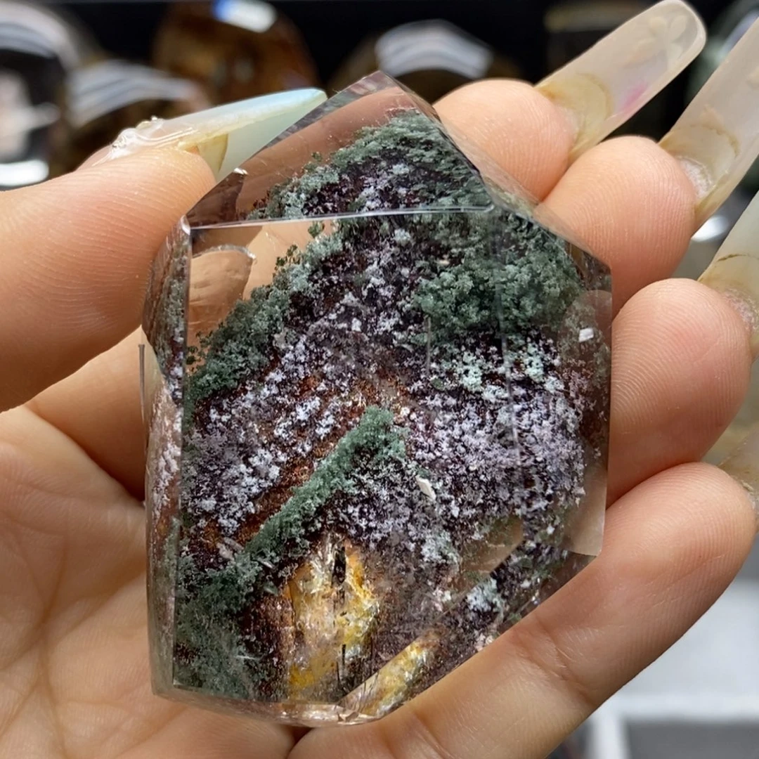 水晶未镶嵌珠宝半成品