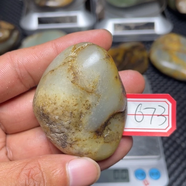 颈饰未镶嵌和田玉673