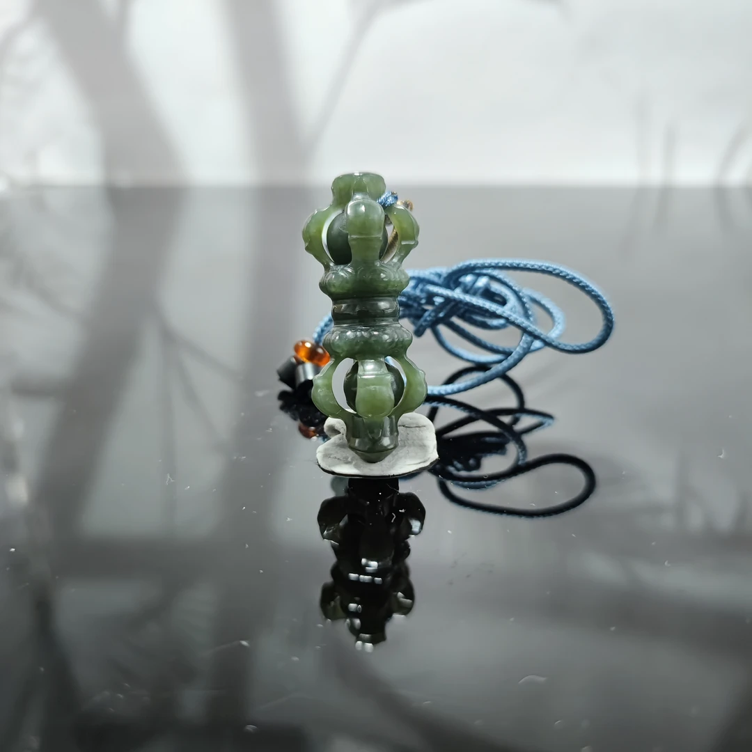 I和田玉降魔杵吊坠0717