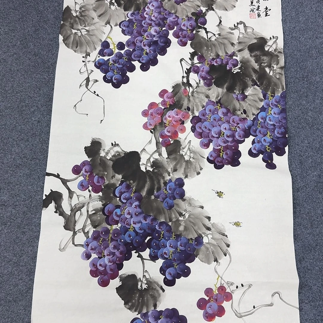 国画国画作品宣纸纯手绘