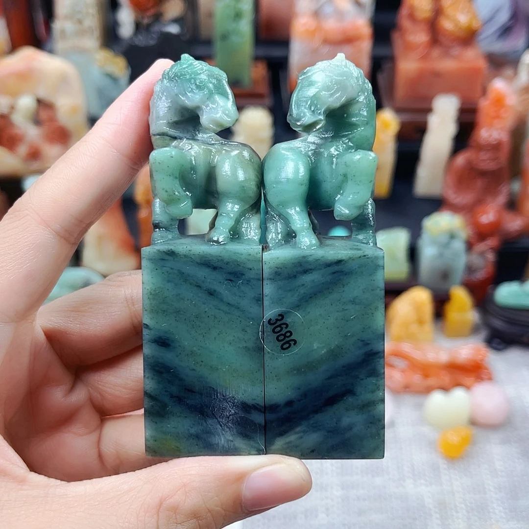 寿山石印石3686包邮包刻