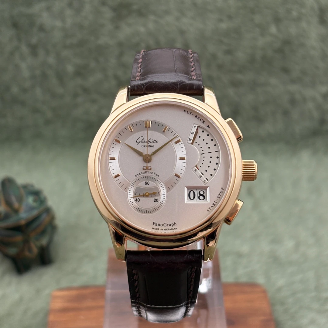 95新 Glashutte Original/格拉苏蒂 CLASSIC61-01-01-01-04/单表