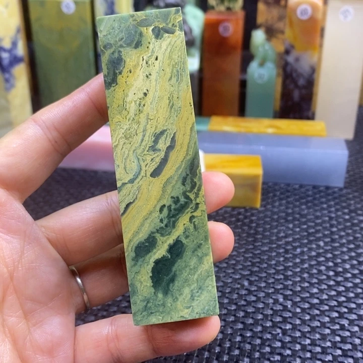 广东石青田石印章石