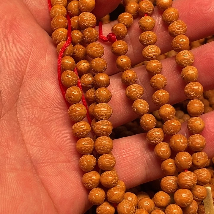 老***卧手串凤眼菩提酸枣核