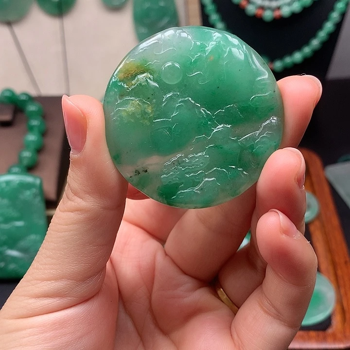 未镶嵌石英岩玉珠宝半成品