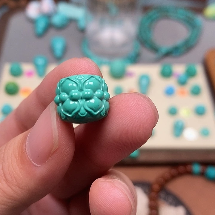 原生态湖北矿散珠配饰，尺寸15