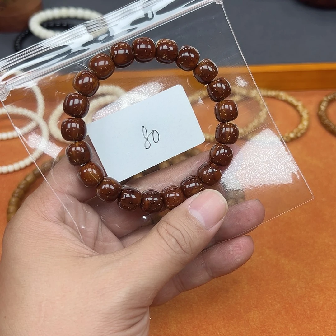 紫金鼠手串11实心紫金鼠