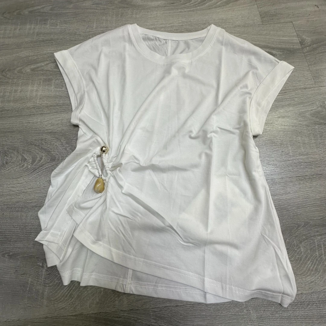 定制不支持7天无理由薄款莱赛尔T恤上衣5102