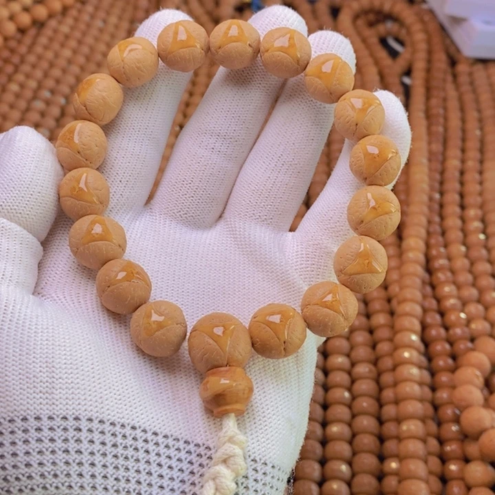 凤眼菩提手串天**微尼泊尔