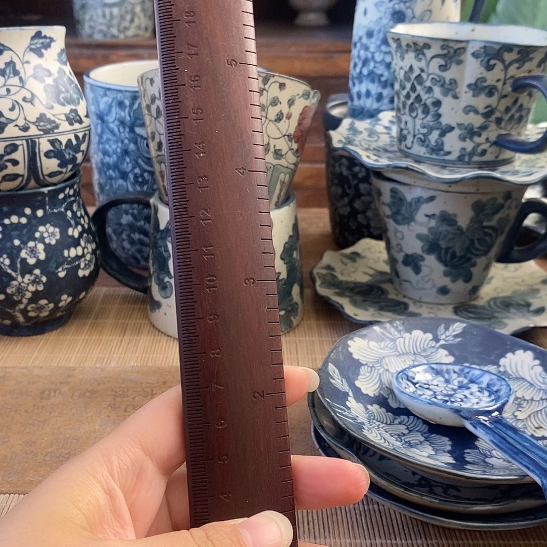 A***a手工手绘青花高温陶瓷