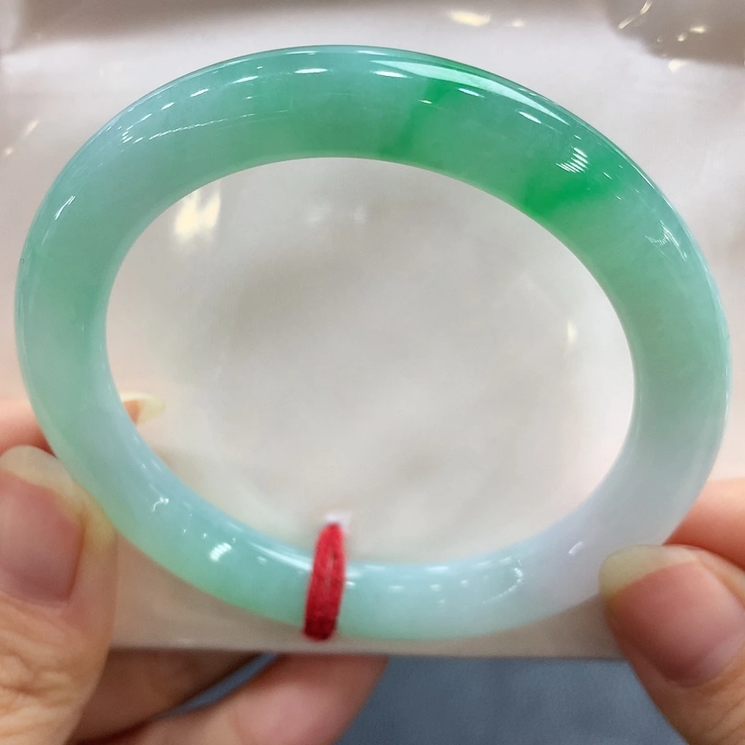 翡翠未镶嵌手镯翡翠手镯55