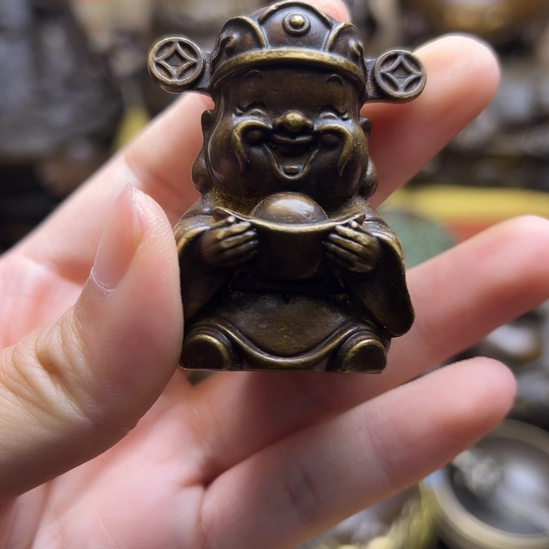 铜器摆件老王直播间