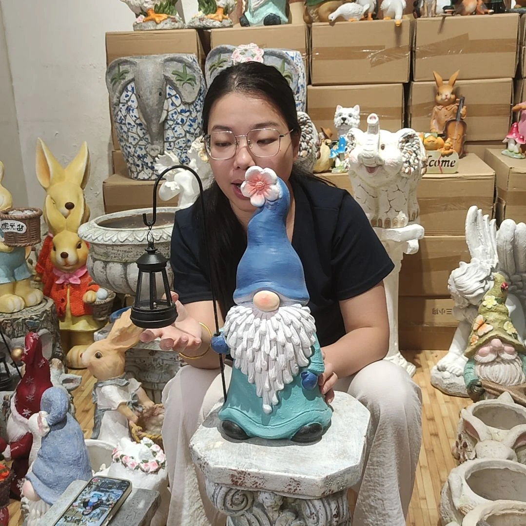 合成树脂树脂蓝色甘道夫带灯