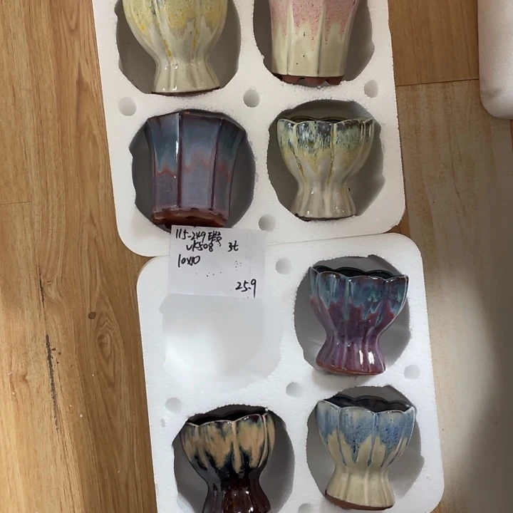 粗陶多肉花盆微瑕249