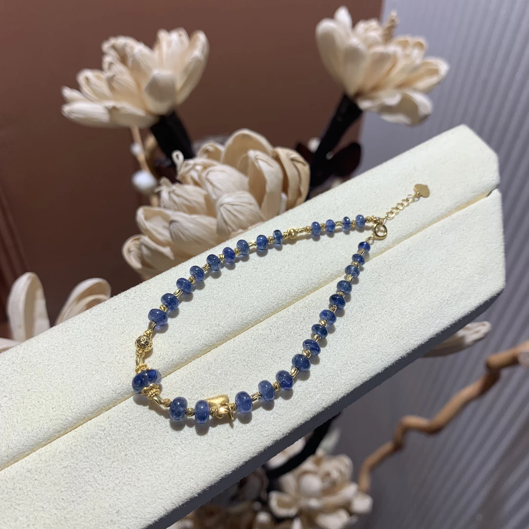 【一菲臻选】蓝宝石手链-18K-JL840|BLS3