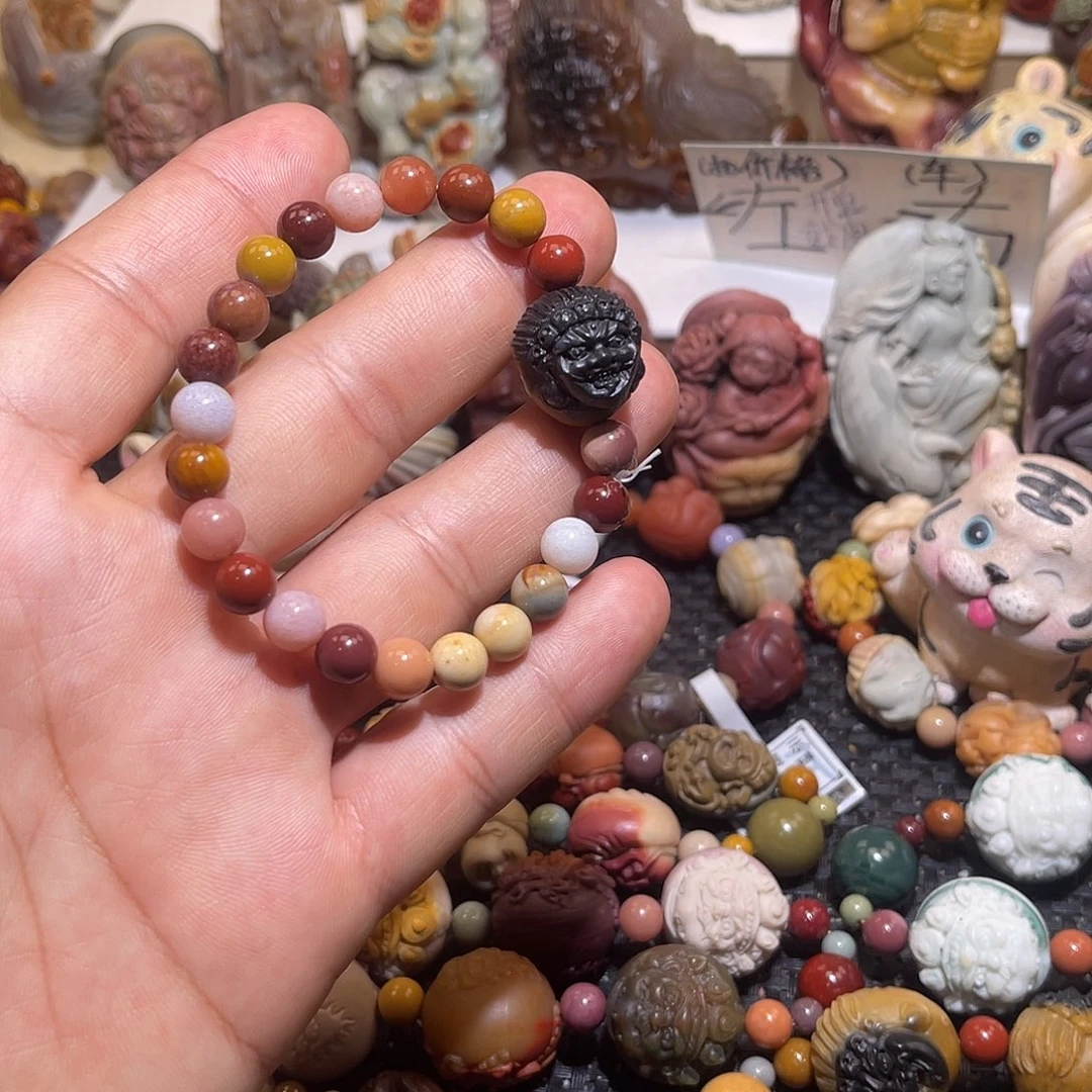 未镶嵌手串石英质玉