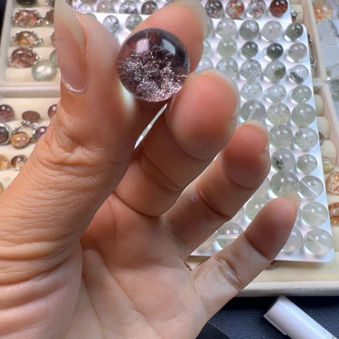 小***咩银S925镶嵌手链水晶