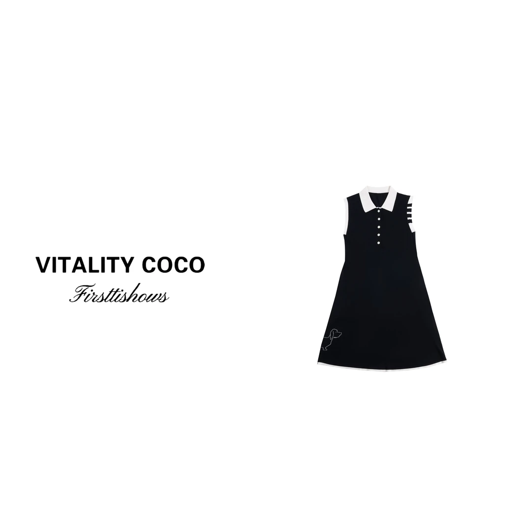 首秀·TB系列裙子女款爆款2025新款背心裙夏季气质显瘦连衣裙-2134