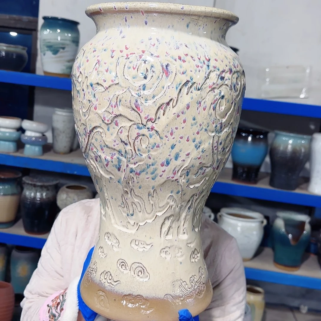 花盆紫砂高43口22