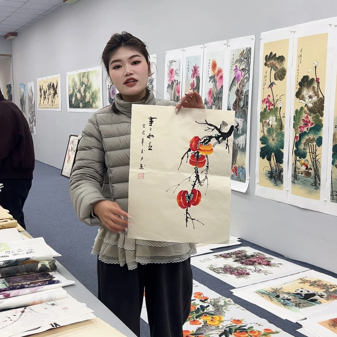 国画国画作品宣纸纯手绘