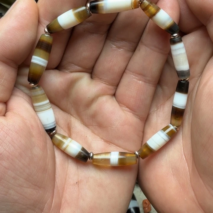 玛瑙/玉髓手链未镶嵌