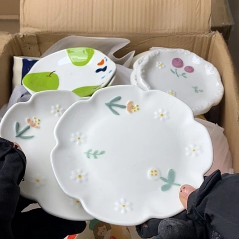 盘陶瓷制品满25品单发货默认微瑕