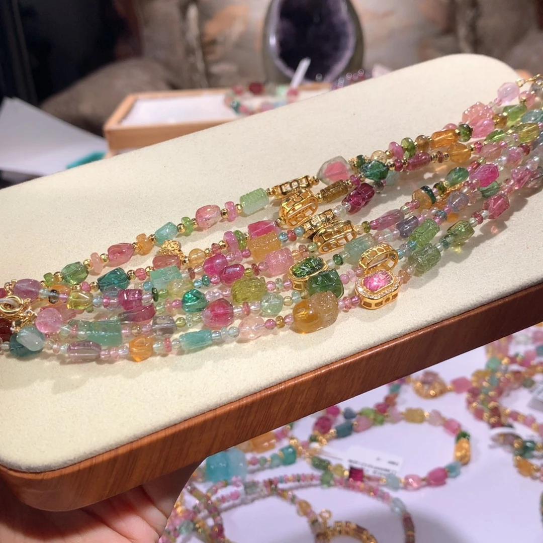 未镶嵌多样性发货其一碧玺